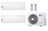Multi Split Air Conditioner LG 2x Indoor Unit Standard 2 S12EC.NSJS 3.5 kW + 1x Outdoor Unit MU2R17.U13 4.7 kW or MU3R19.U23 5.3 kW or MU3R21.U23 6.2 kW
