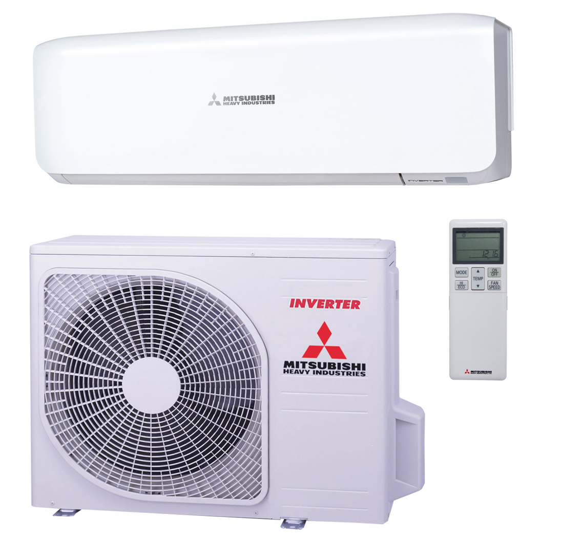 Split Klimaanlage Mitsubishi Heavy Premium SRK35ZSWFB, WFT; WF / SR warm&cold