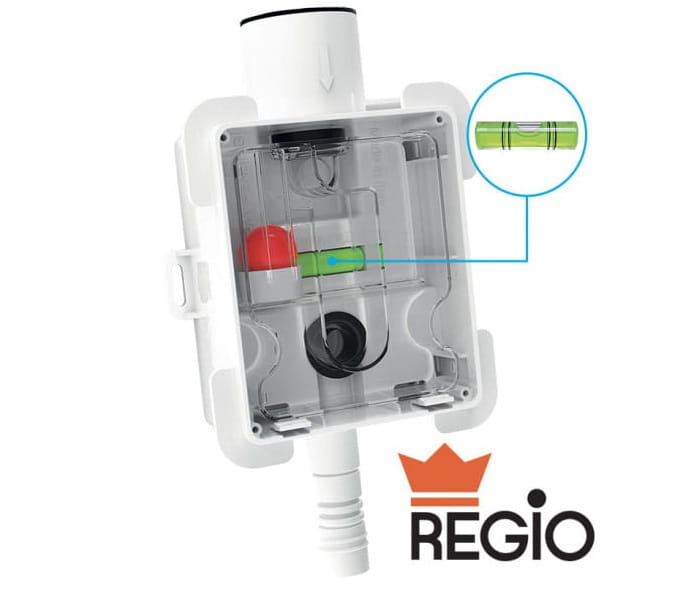 Dry siphon REGIO ball concealed condensate drain