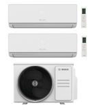 Multi Split Air Conditioner Bosch 2x Climate 4000i CL4000iU W 35 E 3.5 kW + 1x CL5000M 53/2 E 5.3 kW