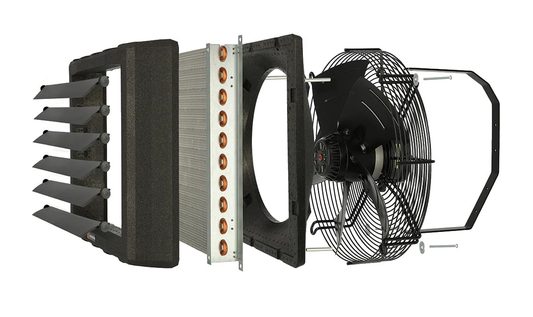 Reventon water air heater HC 20 - 45 kW air heater hall heating with accessories