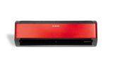 Split Klimaanlage Bosch Climate 8000i CLC8001i-Set 25 E Titan/Silber/Rot 2,5 kW WiFi