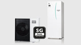 Split air/water heat pump Mitsubishi Zubadan PUD-SHWM80VAA / EHST20D-VM6D 8 kW 1 phase 230 V R32
