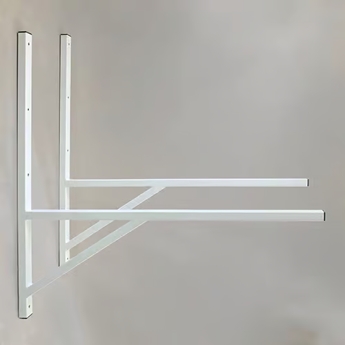 INOX bracket welded 80035PM (replacement) / painted / white 800mm