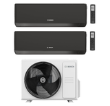 Multi Split Klimaanlage Bosch 2x Innengerät Climate 7000i CL7000iU W 35 E / ES / EB 3,4 kW + 1x Außengerät CLIMATE 7000 M CL7000M 53/2 E 5,3 kW