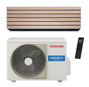 Split Klimaanlage Toshiba DAISEIKAI 10 Wood RAS-B10S4KVDG-E / RAS-10S4AVPG-E 2,5 kW