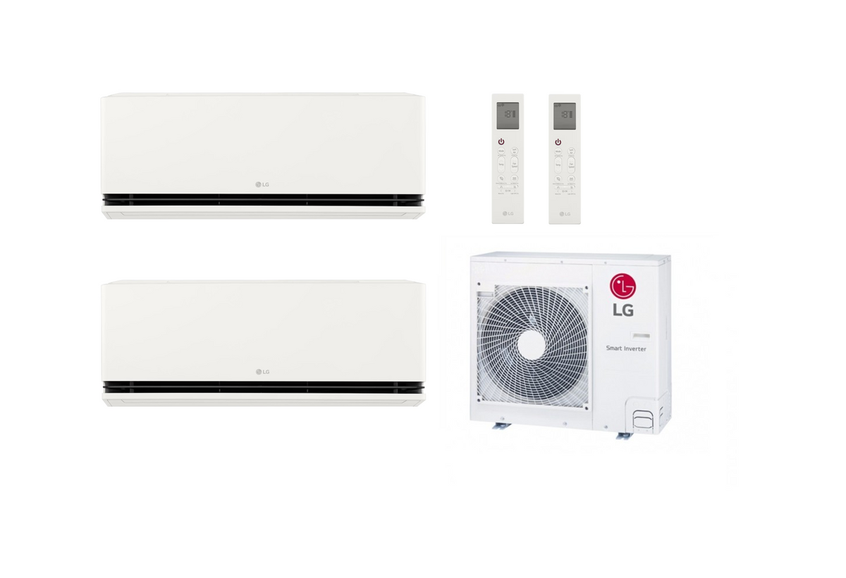 LG Multi Split DUALCOOL Deluxe P09SND.NS0 2.5 kW + MU2R17.U13 4.7 kW