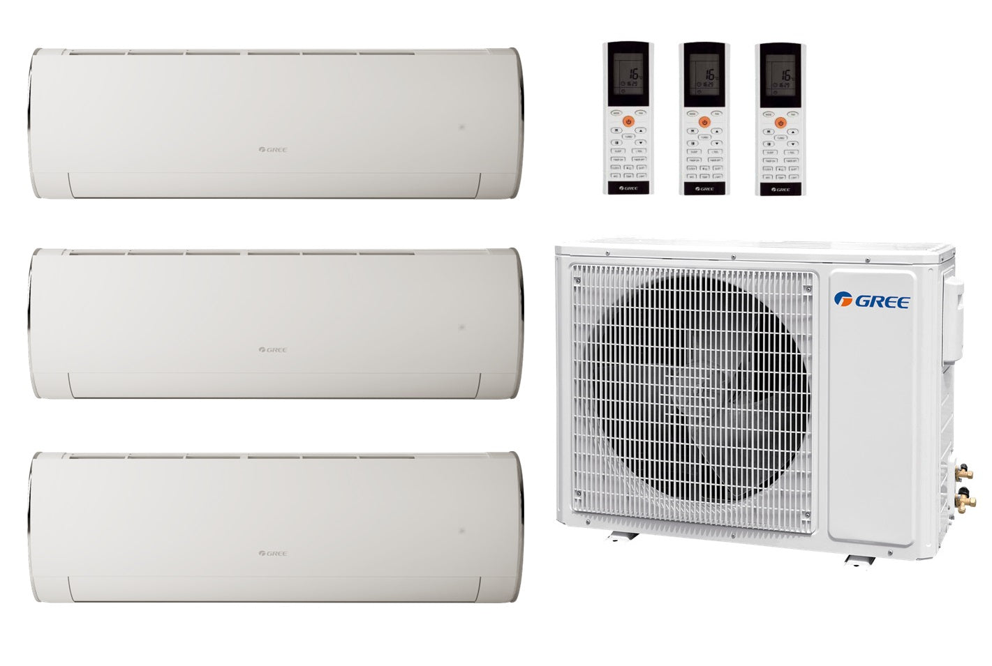 GREE Multi Split 3xFA18 5.3 kW + 12.1 kW outdoor unit