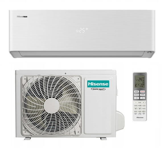 Split Klimaanlage Hisense Energy Pro X QH35XV3A Weiß / QH35XV3B Schwarz 3,5 kW