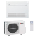 Split Klimaanlage Truhengerät Mitsubishi MFZ-KW25VG / MUFZ-KW25VGHZ 2,5 kW Hyper Heating