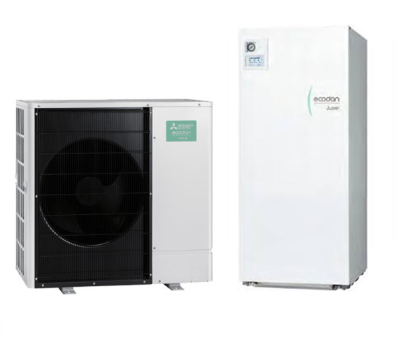 Mitsubishi Ecodan 6.2 kW monoblock R290 3-phase
