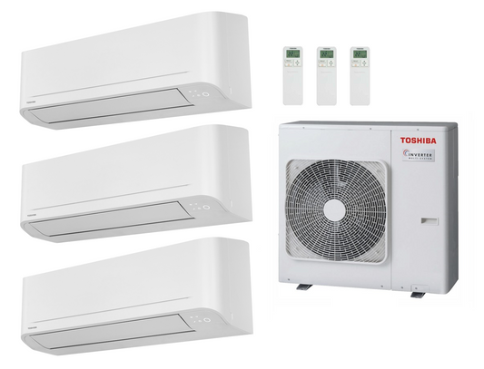 Toshiba Multi Split SEIYA Classic 3x2 kW + RAS-3M18U2AVG-E 5,2 kW