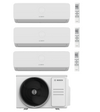 Multi Split Klimaanlage Bosch 1x CL5000M 62/3 E 6,2 kW + 3x Climate 3200i CL3200iU W 26 E 2,6 kW