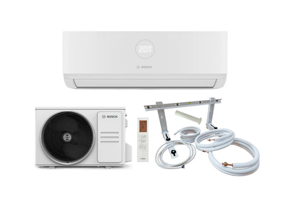 Bosch Climate 3000i CL3000iU W 70 E Split Klimaanlage 7 kW + WiFi + Montageset