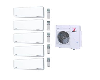 Mitsubishi Heavy Multi Split Klimaanlage 5x Diamond SRK20ZSX-WF 2 kW