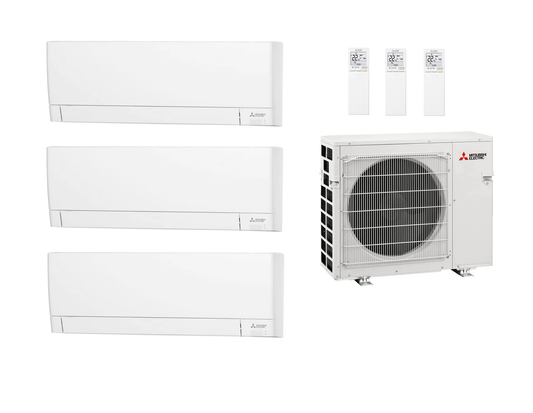 Mitsubishi Multi Split 5.4 kW with 3x MSZ-AY20VGK 2.0 kW indoor units