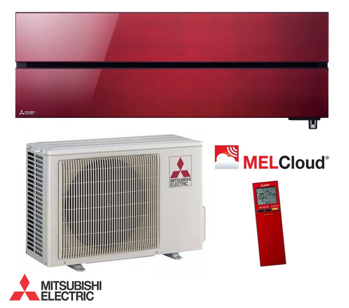 Mitsubishi MSZ-LN25VG2 Split Klimaanlage 2,5 kW mit WLAN