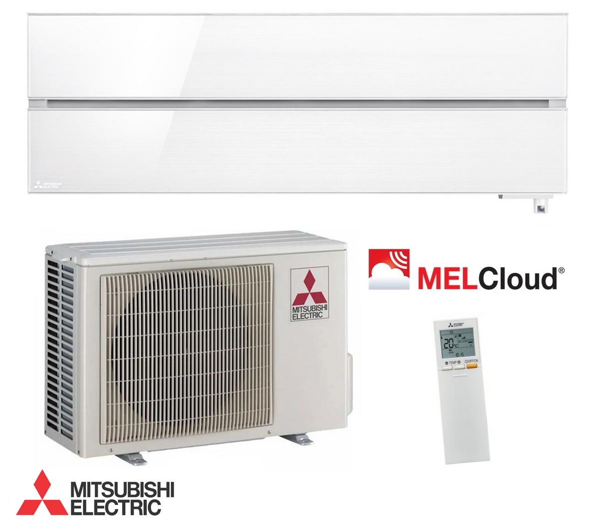Mitsubishi MSZ-LN25VG2 Split Klimaanlage 2,5 kW mit WLAN