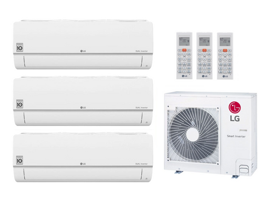 LG Multi Split Klimaanlage Standard Plus 2x2,1+5 kW