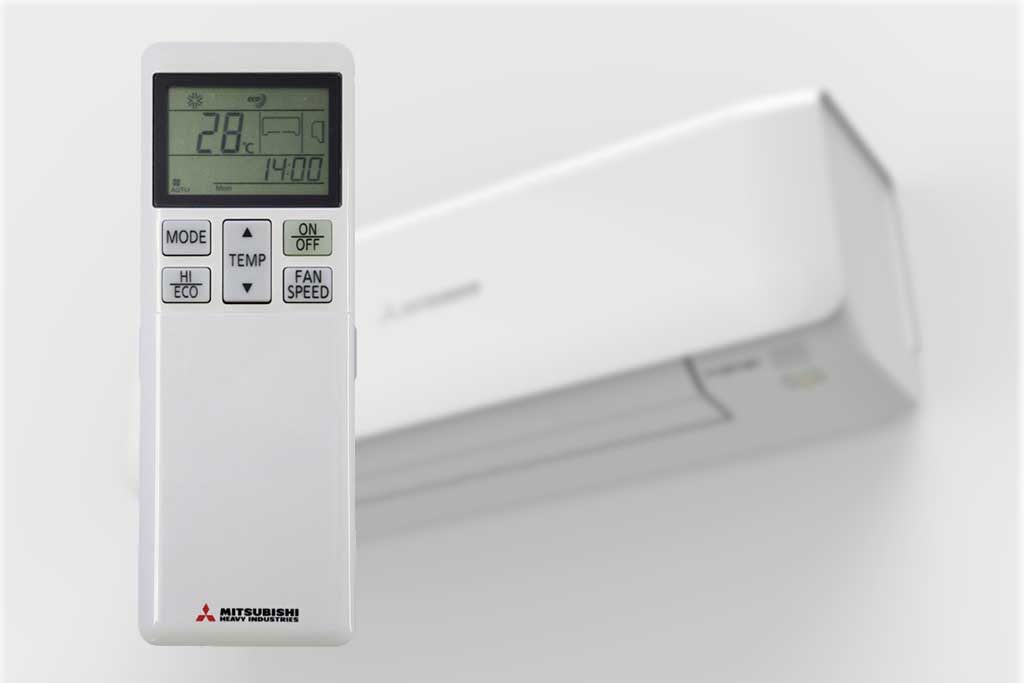Mitsubishi Heavy Multi Split Klimaanlage 5x Premium SRK25ZS-WF 2,5 kW