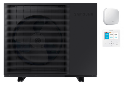 Samsung Monoblock Luft-Wasser-Wärmepumpe EHS R290 5 kW – einphasig mit WiFi