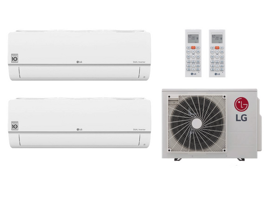 LG Multi Split Klimaanlage Standard Plus 2x2,1+4,2 kW