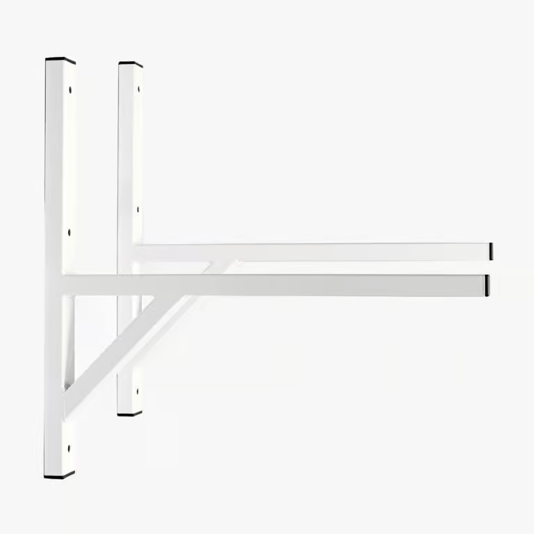 INOX bracket welded 60035PM (replacement) / painted / white 600mm