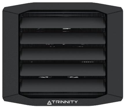 Trinnity air heater HD 24.5 - 70 kW air heater hall heating with accessories