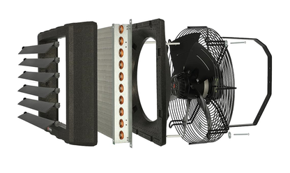 Reventon water air heater HC 20 - 45 kW air heater hall heating with accessories