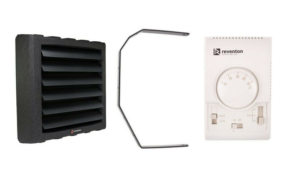 Reventon water air heater HC 20 - 45 kW air heater hall heating with accessories