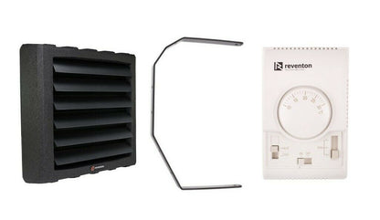 Reventon water air heater HC 20 - 45 kW air heater hall heating with accessories