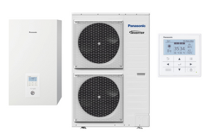 Luft/Wasser Wärmepumpe Split Panasonic Aquarea T-CAP KIT‑WXC12H9E8 12 kW 400 V