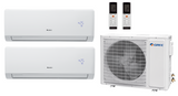 Multi Split Klimaanlage Gree 2x Lomo Luxury Plus LLP12I 3,5 kW + 1x Außengerät FM18O 5,30 kW