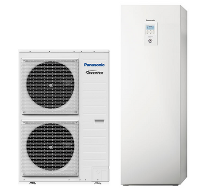 Air/water heat pump Panasonic Aquarea T-CAP All-in-One KIT-AXC9HE5 = WH-UX09HE5 + WH-ADC1216H6E5 9 kW 220-240 V