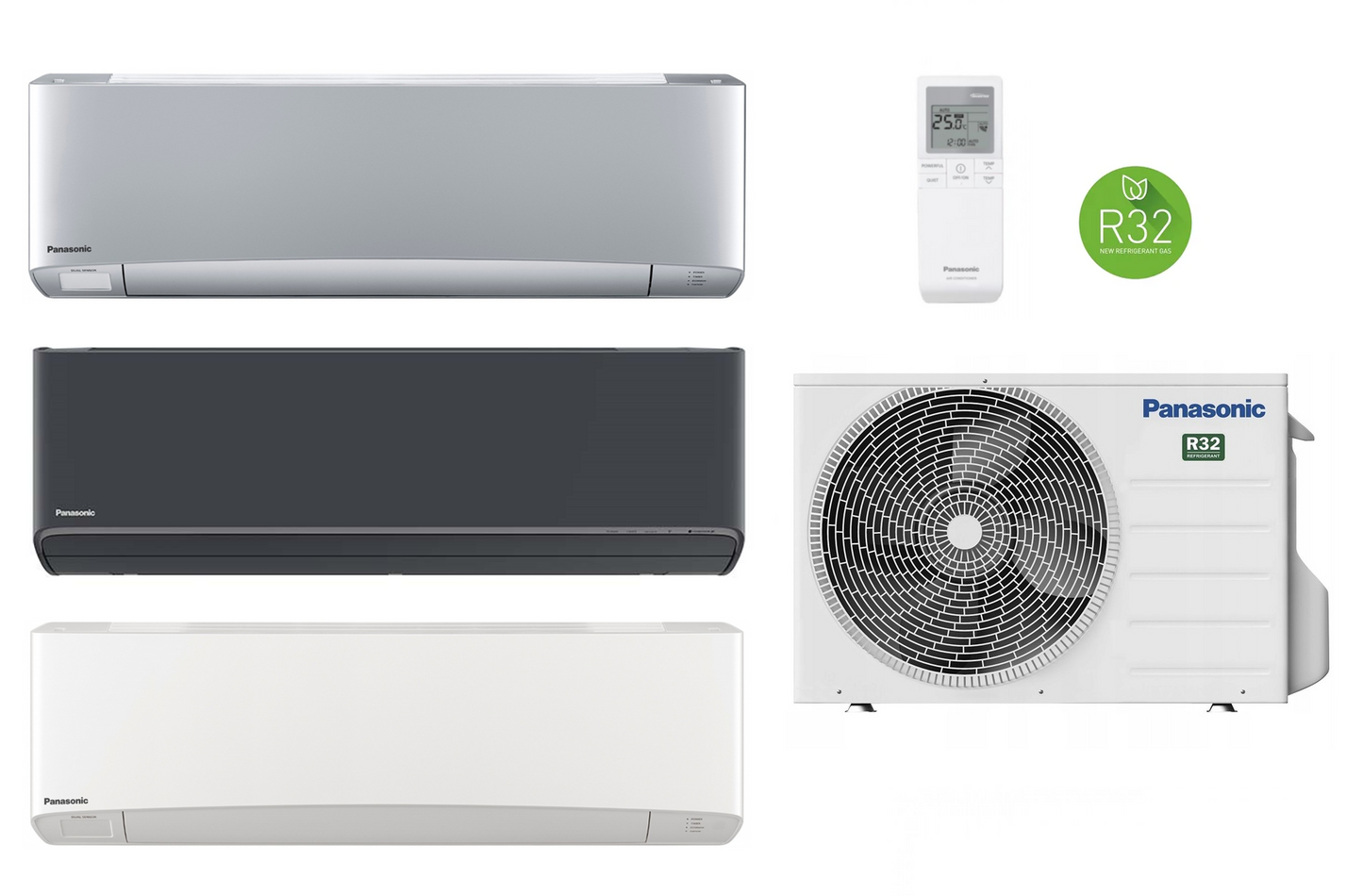Split air conditioner Panasonic Etherea Silver KIT-XZ35ZKE / Graphite KIT-XZ35ZKE-H / Matt white KIT-Z35ZKE 3.5 kW