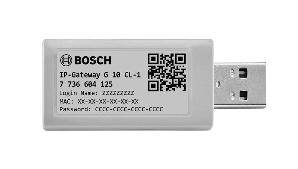 WiFi module Bosch G10-3 IP gateway – warm&cold